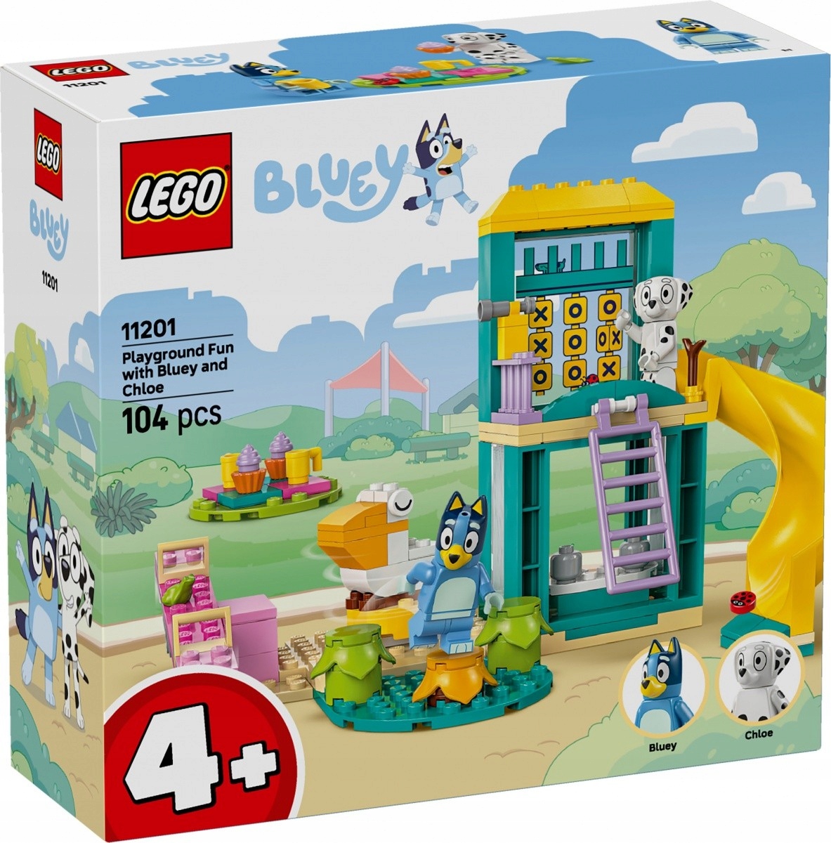 Lego Stavebnice Bluey 11201 Blue a Záplata na hřišti