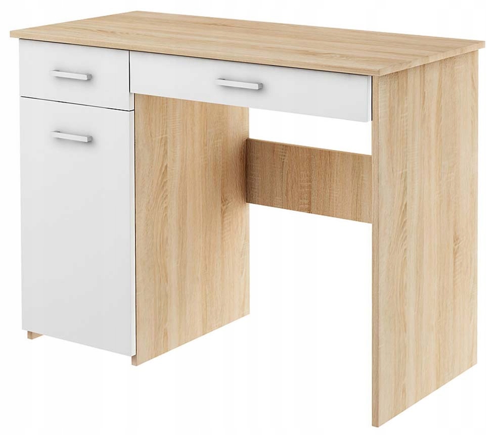 BIURKO ADAŚ DĄB SONOMA SZKOLNE LAPTOP UNIWERSALNE Głębokość mebla 45 cm