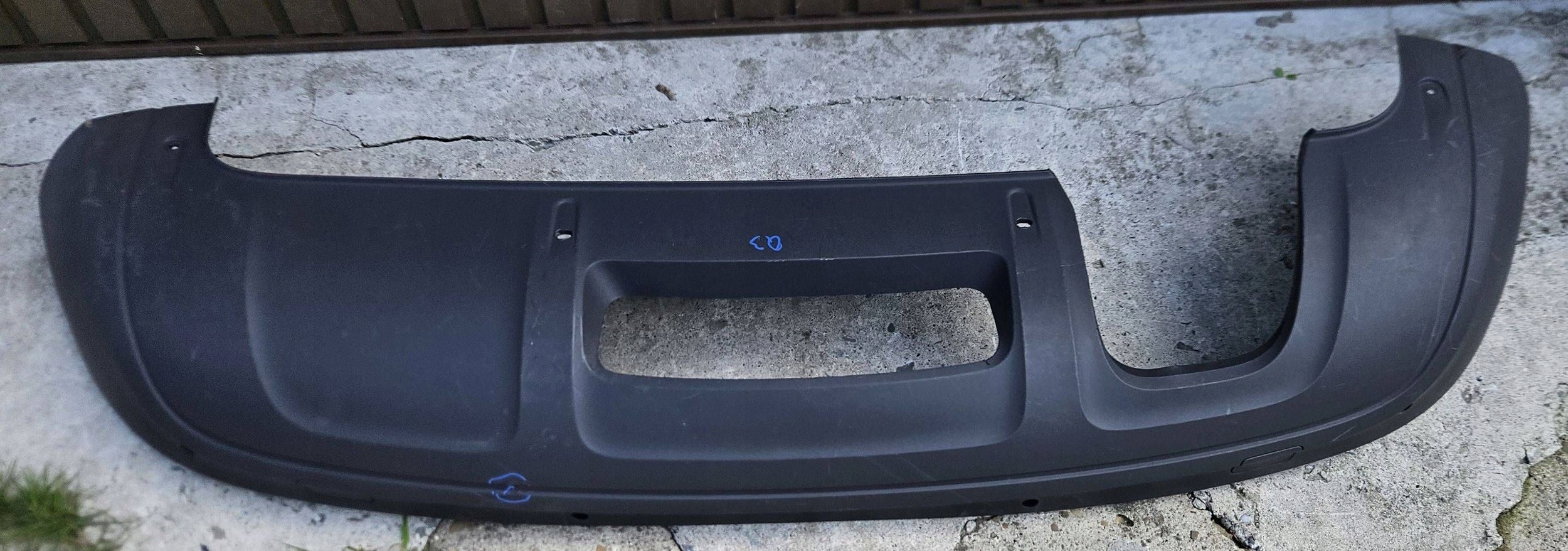Audi Q3 8U0 accessori spoiler Paraurti posteriore posteriore