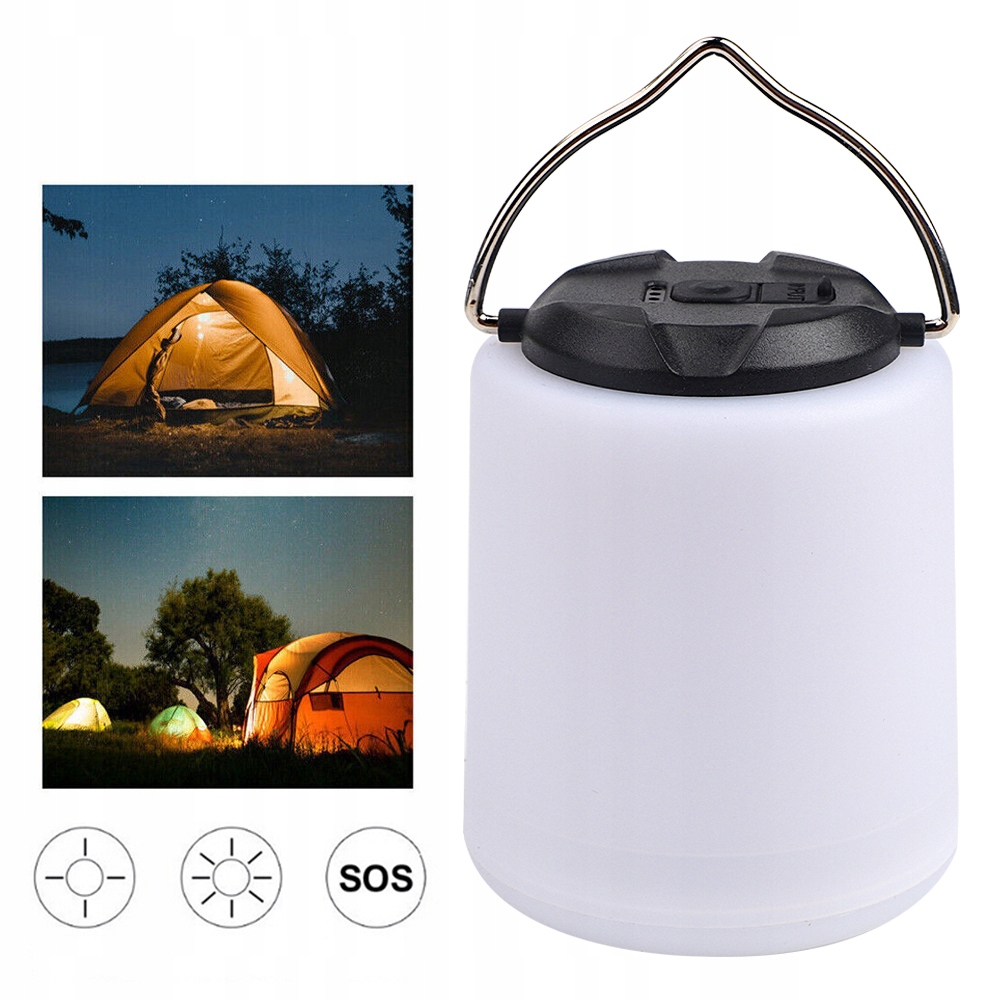 LAMPA KEMPINGOWA W SYTUACJACH AWARYJNYCH TYPE-C Model LAMPA Z MOŻLIWOŚCIĄ