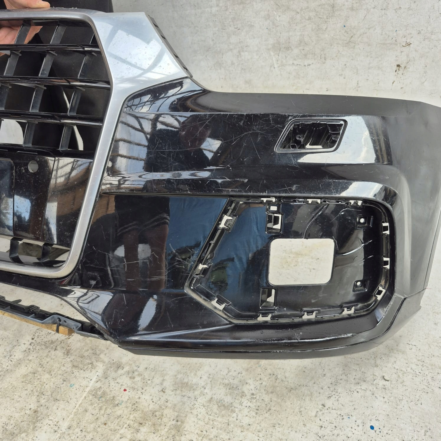 AUDI Q3 8U0 LIFT 14- bumper front front PDC 8U0807437AD