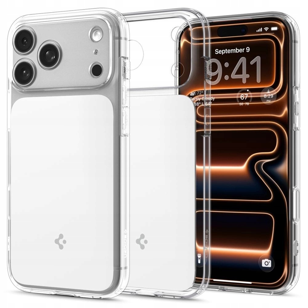 Etui Spigen Ultra Hybrid "t" MagSafe na iPhone 17 Pro Max