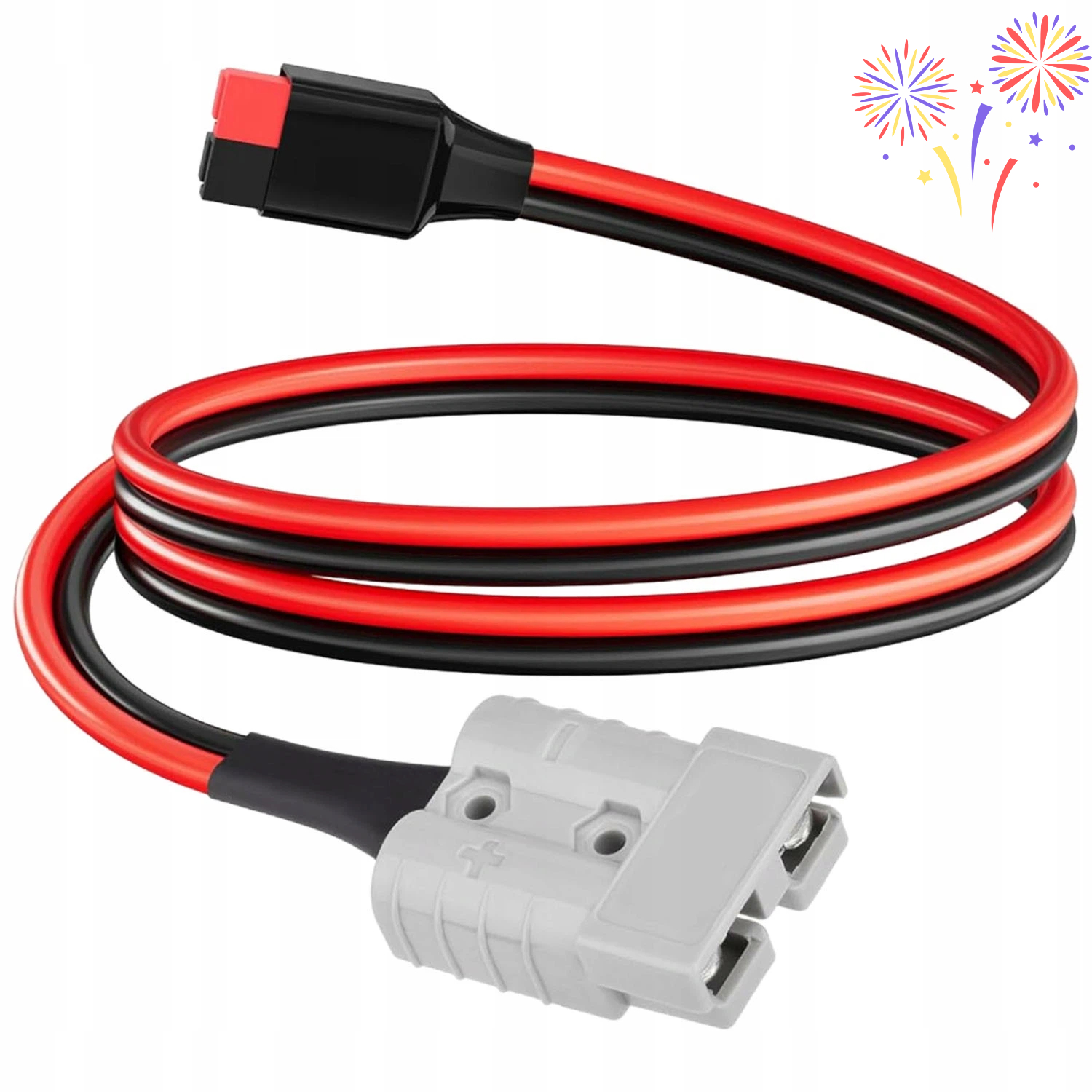 Konektor Kabelu Akumulátoru Anderson Zástrčka Adaptér 10 Awg 60 CM