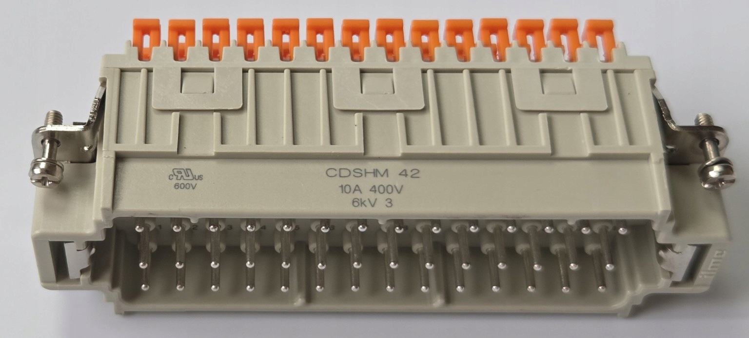 Ilme Cdshm 42 konektorová vložka samec 42P+PE Squich 10A 400V