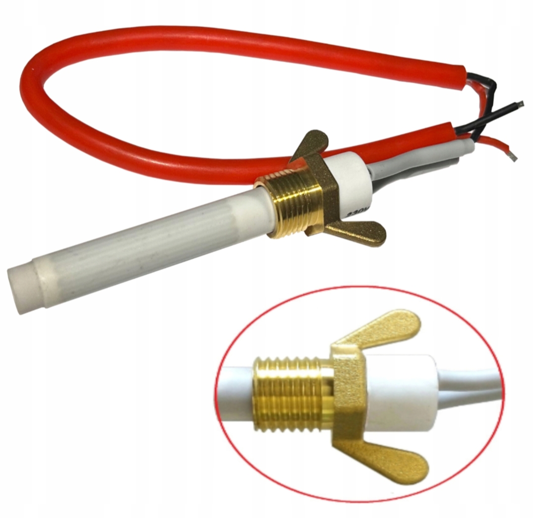 Zapalarka grzałka z gwintem wkręcana PellasX Galmet Kotlospaw M16x1.5