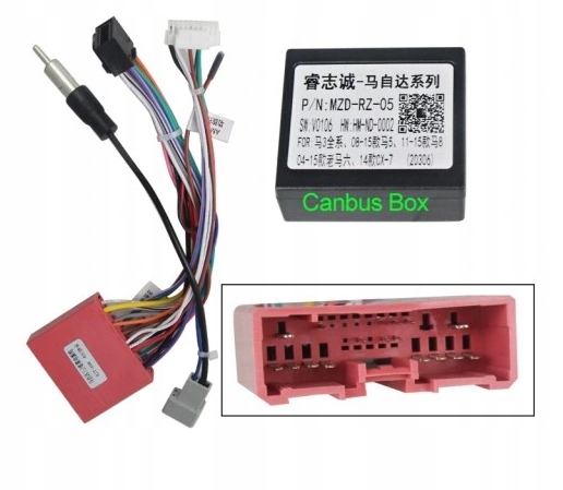 Modul Canbus Pre Rádio Android Mazda 3 5 CX-7 CX-9 2004-2015