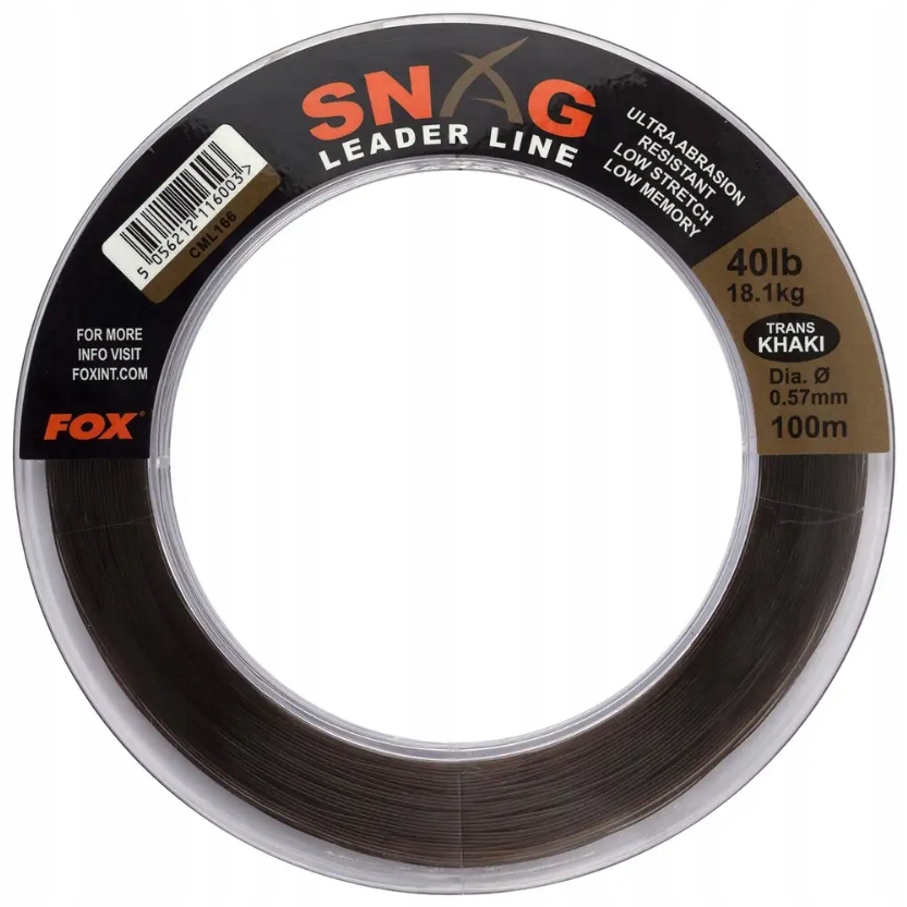 

Przypon Strzałowy Fox Snag Leader Camo 50lb 80m