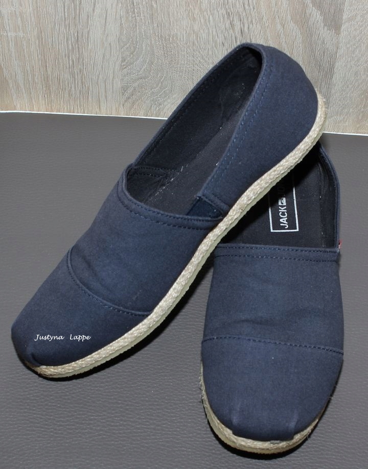 Buty męskie materiałowe R 40,5 typ Espadryle WYPRZEDAŻ