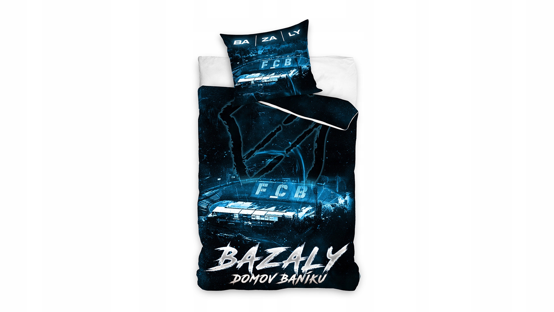 Pościel bawełniana Stadion Piłkarski Bazaly Fc Baník Ostrawa 140x200 cm