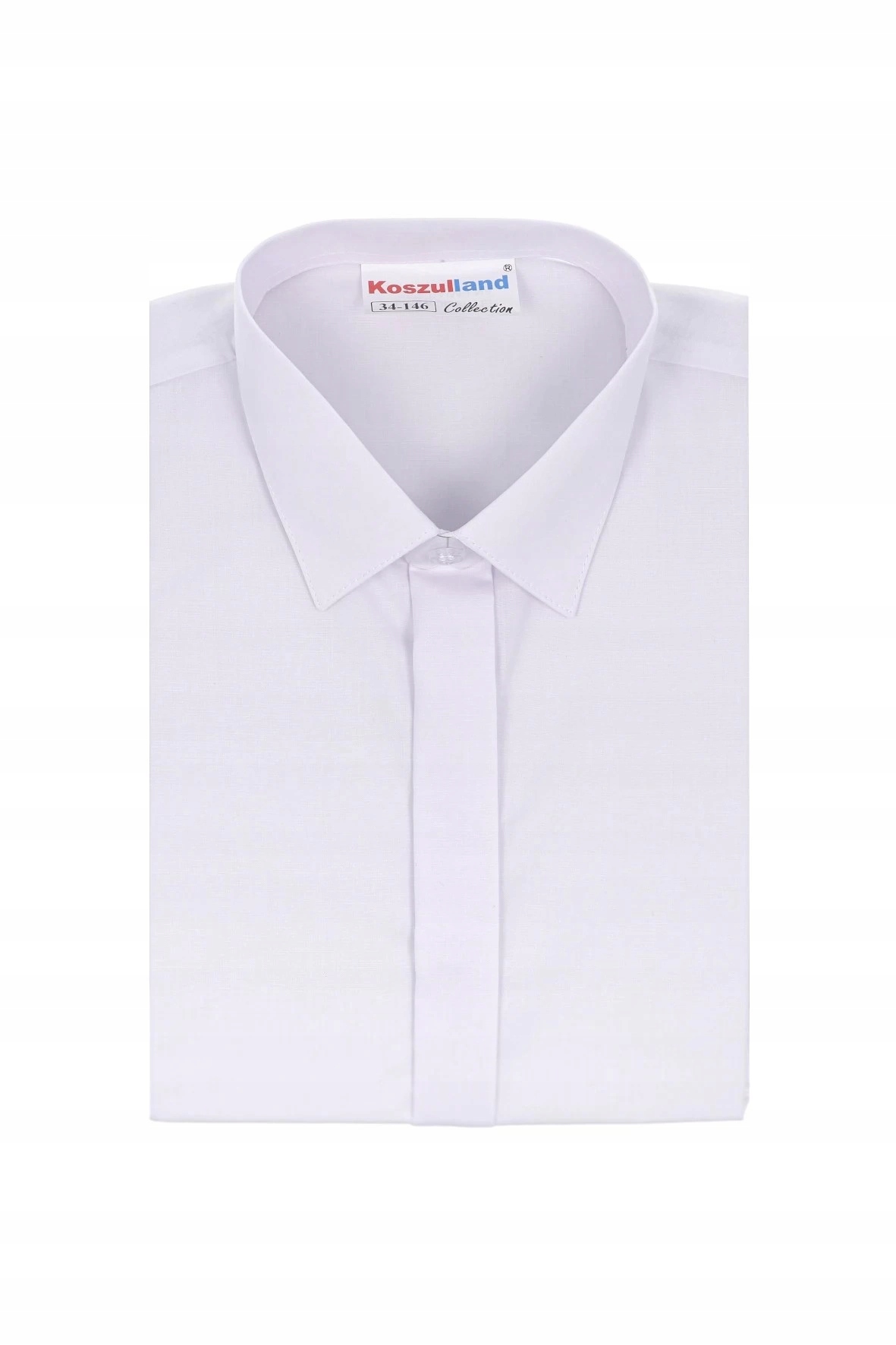 BIAŁA ELEGANCKA KOSZULA WIZYTOWA CHŁOPIĘCA DLA CHŁOPCA DŁUGI RĘKAW 128 Marka Marcinkowski