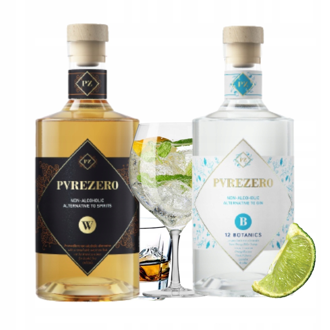 WHISKY ZERO + GIN ZERO bezalkoholowe drink 11471864928 Allegro.pl