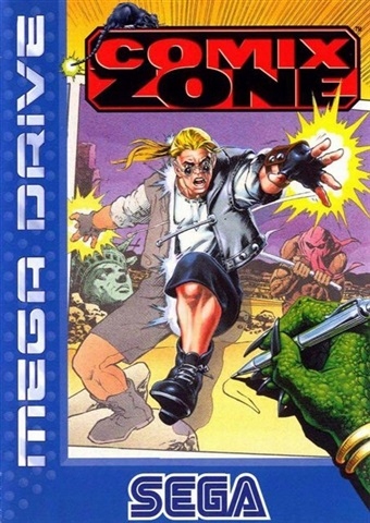 Comix Zone - SEGA MEGA DRIVE SMD PAL PUDEŁKO