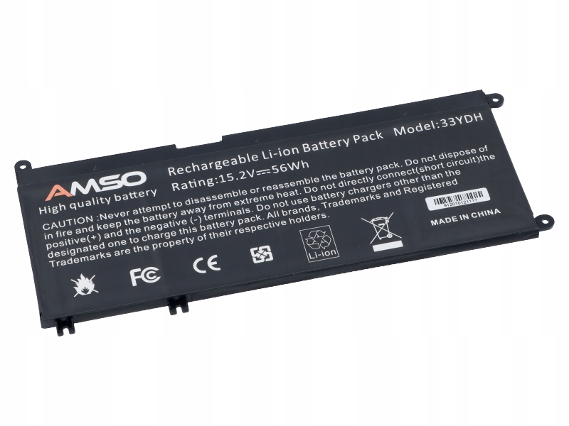 

Bateria Do Dell Inspiron G3 3579 3779 56Wh 33YDH