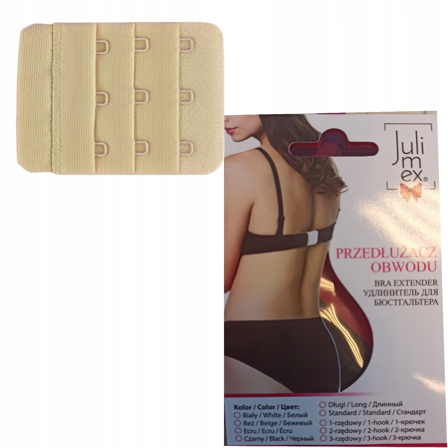 

Julimex 3-rzędowy przedłużacz obwodu BA-03 Beż
