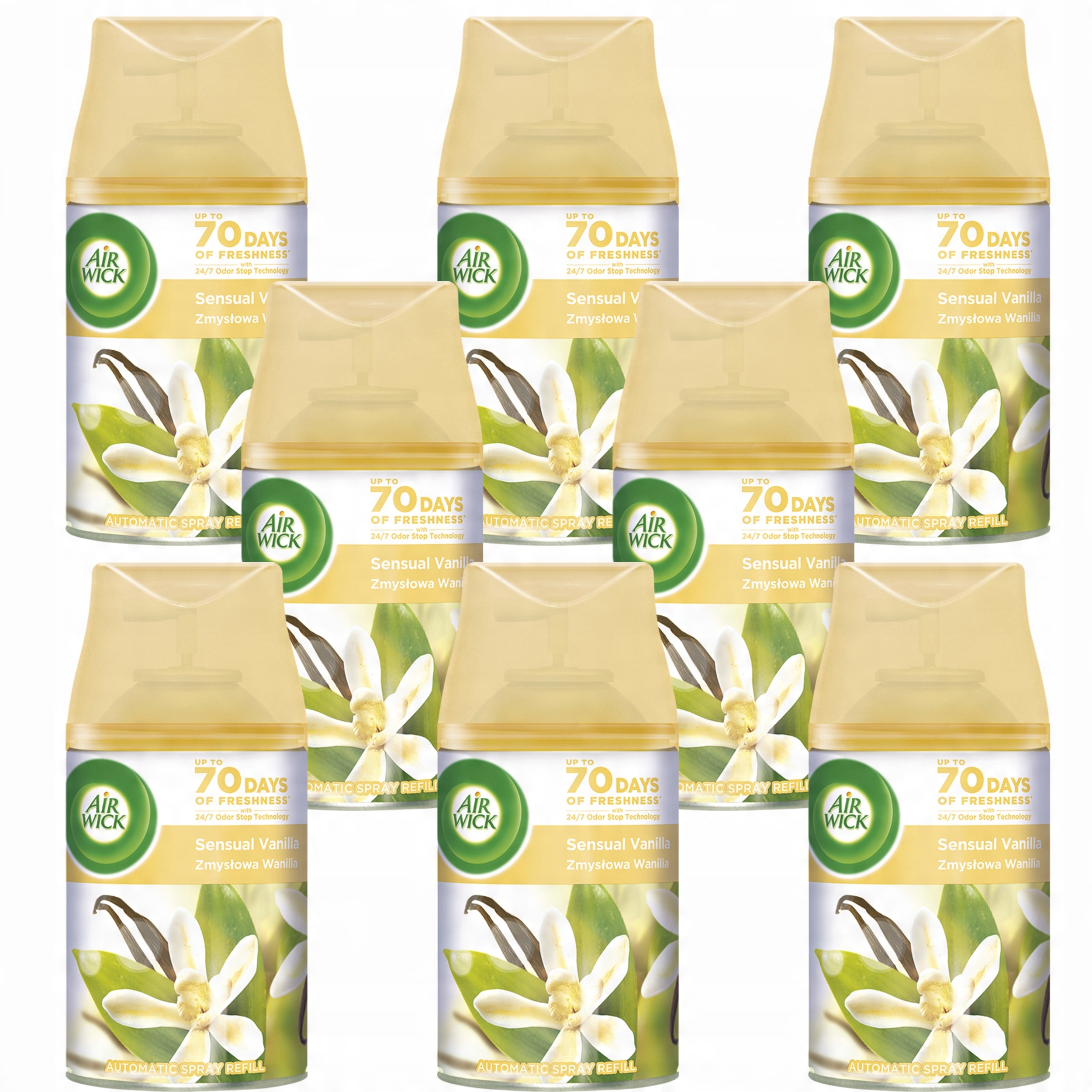 

Air Wick Fresh Odświeżacz Zapas Wkład 8*250ml