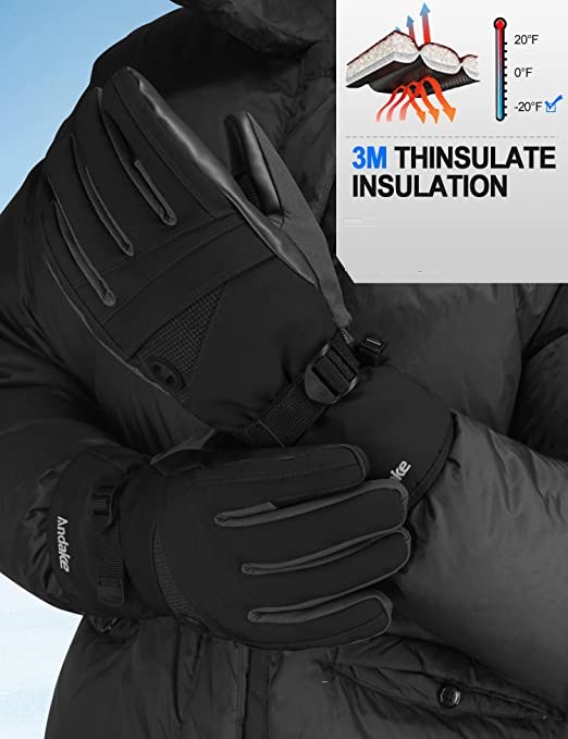 RĘKAWICE RĘKAWICZKI CIEPŁE NARCIARSKIE ZIMOWE WODOODPORNE ROZMIAR L Kolekcja 2