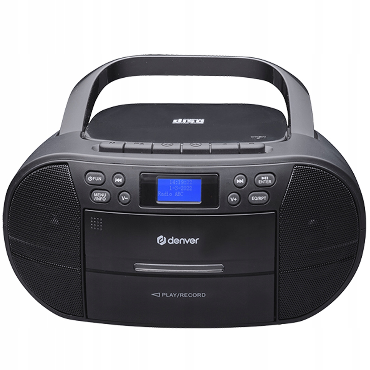 Радиоприемник DENVER Boombox CD kasety TDC-280B