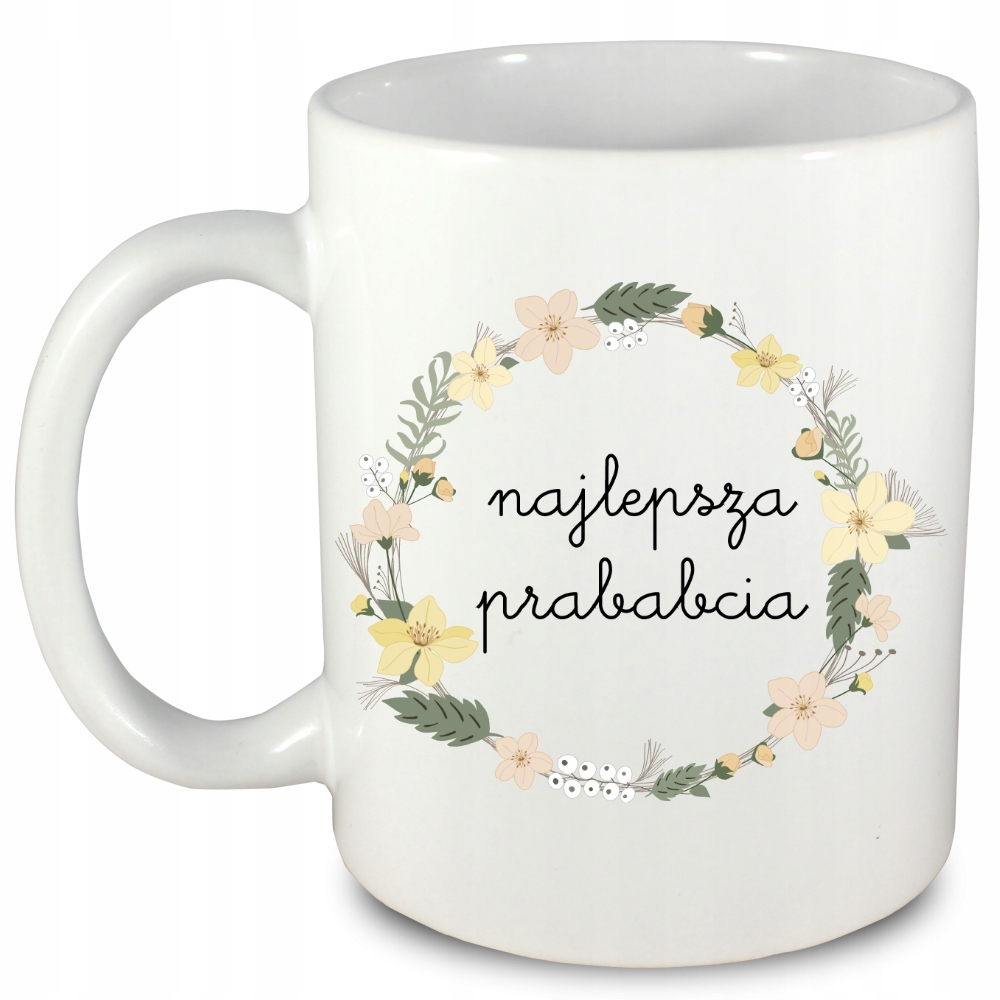 

Kubek dla prababci, prababcia imię 2