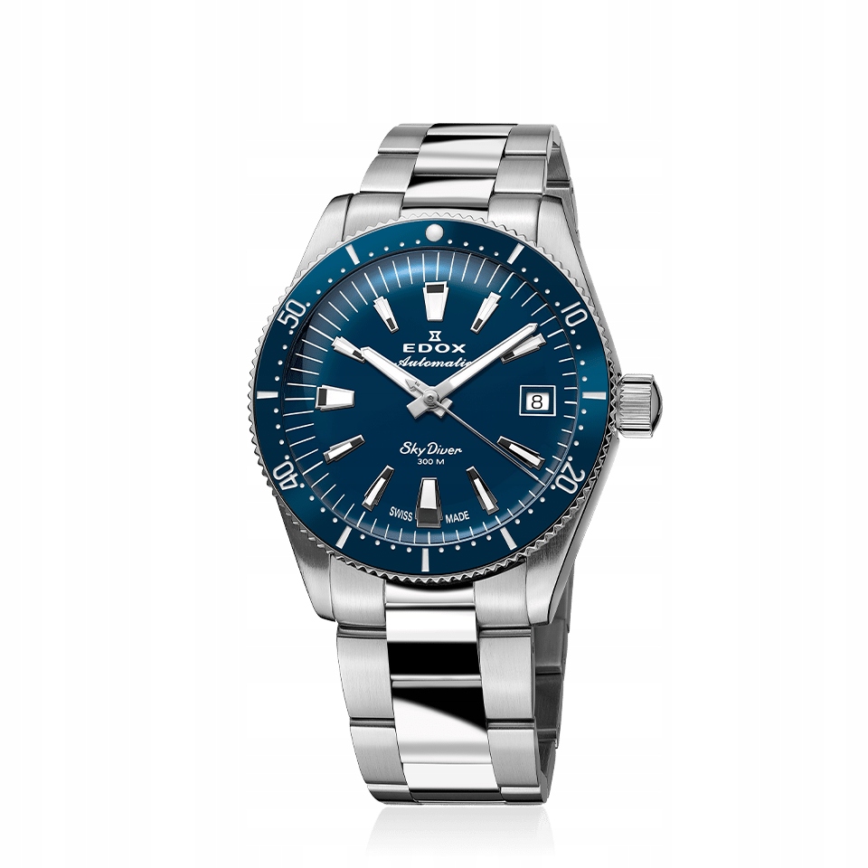 Edox Skydiver Automatic Lady 80131-3BUM-BUIN 38mm WR300