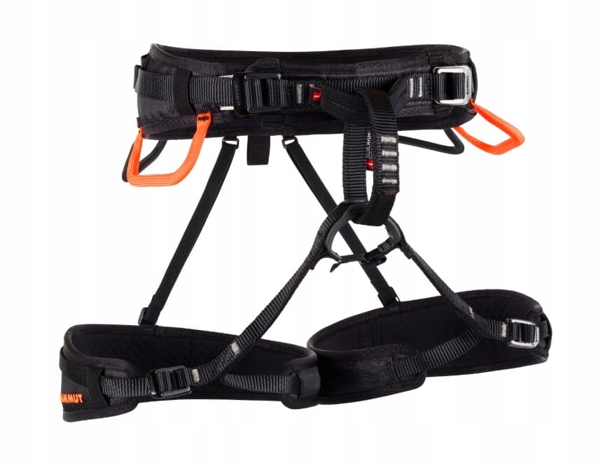 Uprząż Mammut Ophir 4 Slide black/safety orange Xs/m