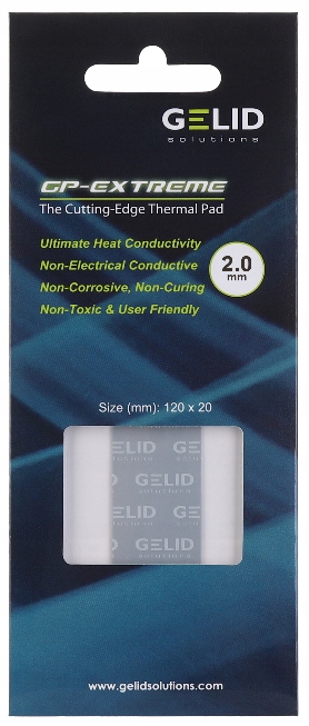 

Gelid GP-Extreme Thermalpad 120x20x2mm TP-GP05-D