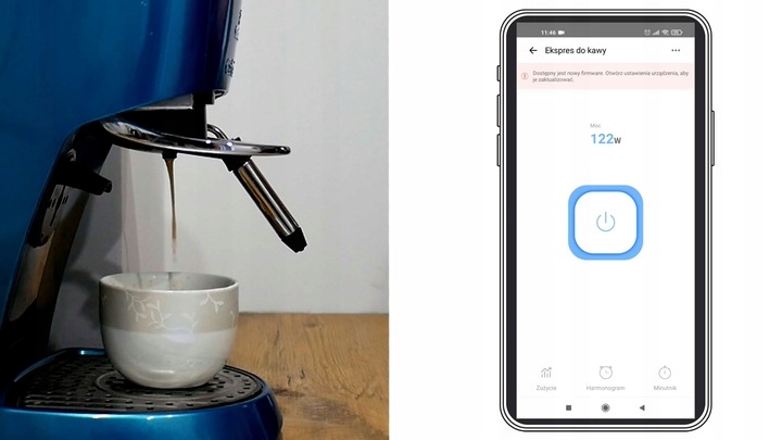 ZDALNY WŁĄCZNIK CZASOWY PROGRAMATOR WiFi TIMER Seria Gniazdo WiFi