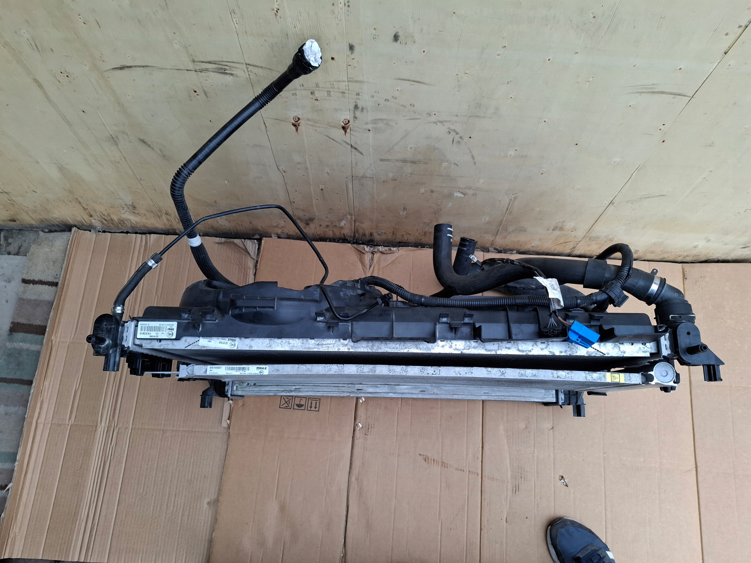 support panel for radiators sider radiator PEUGEOT BOXER 23r new 2.2 DIESEL