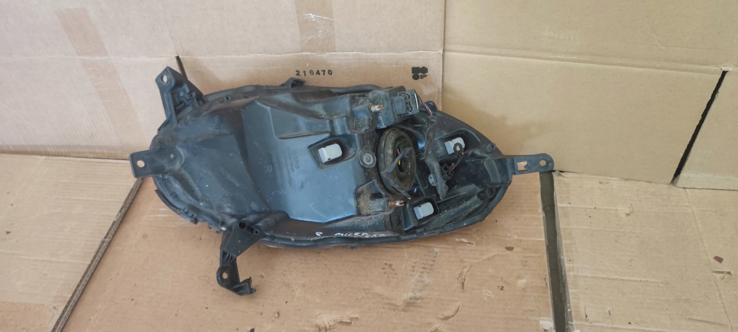 NISSAN MICRA K12 light front front right DEPO LADNA