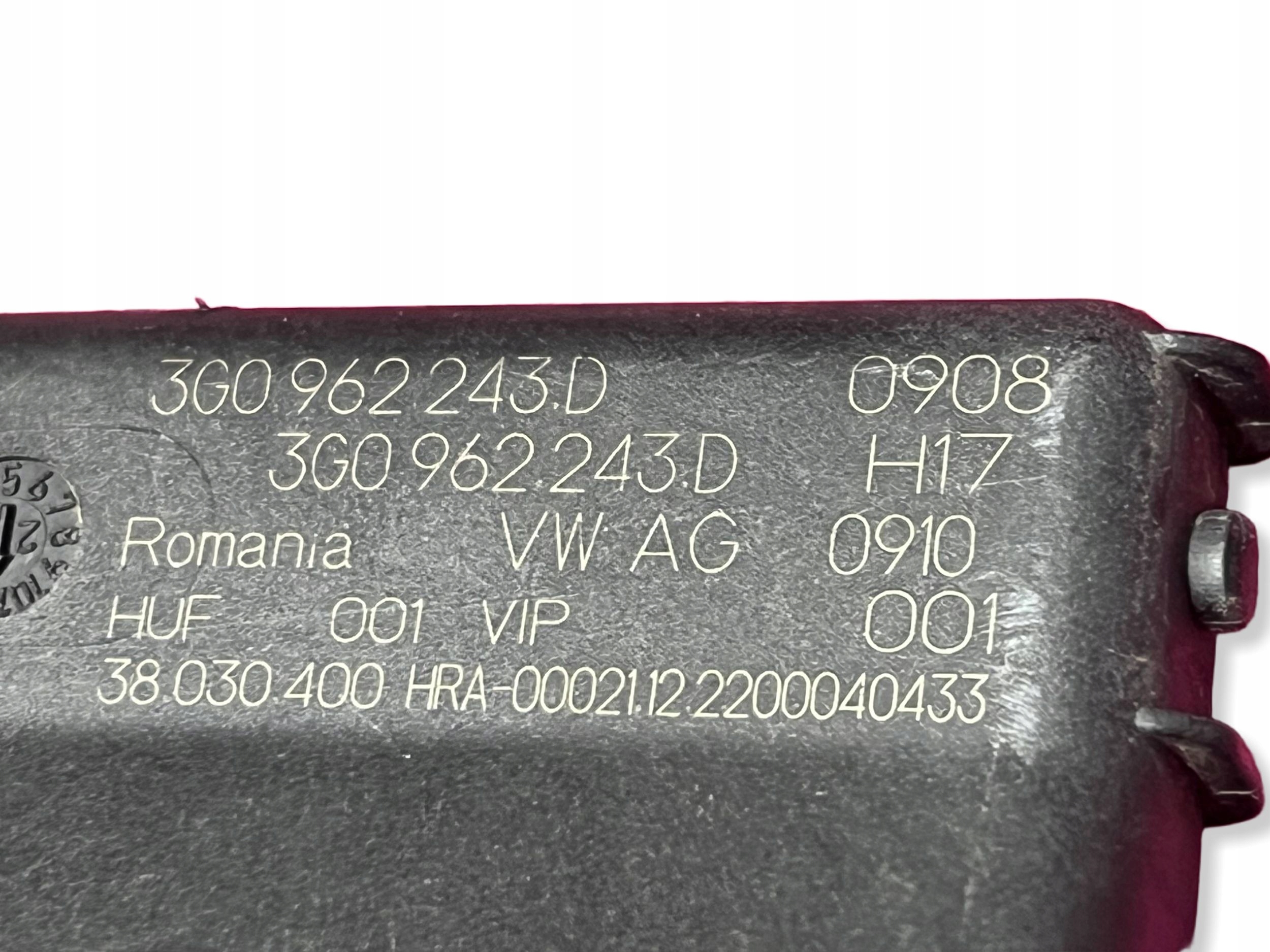 original module control unit bonnet boot Volkswagen Audi 3G0962243D