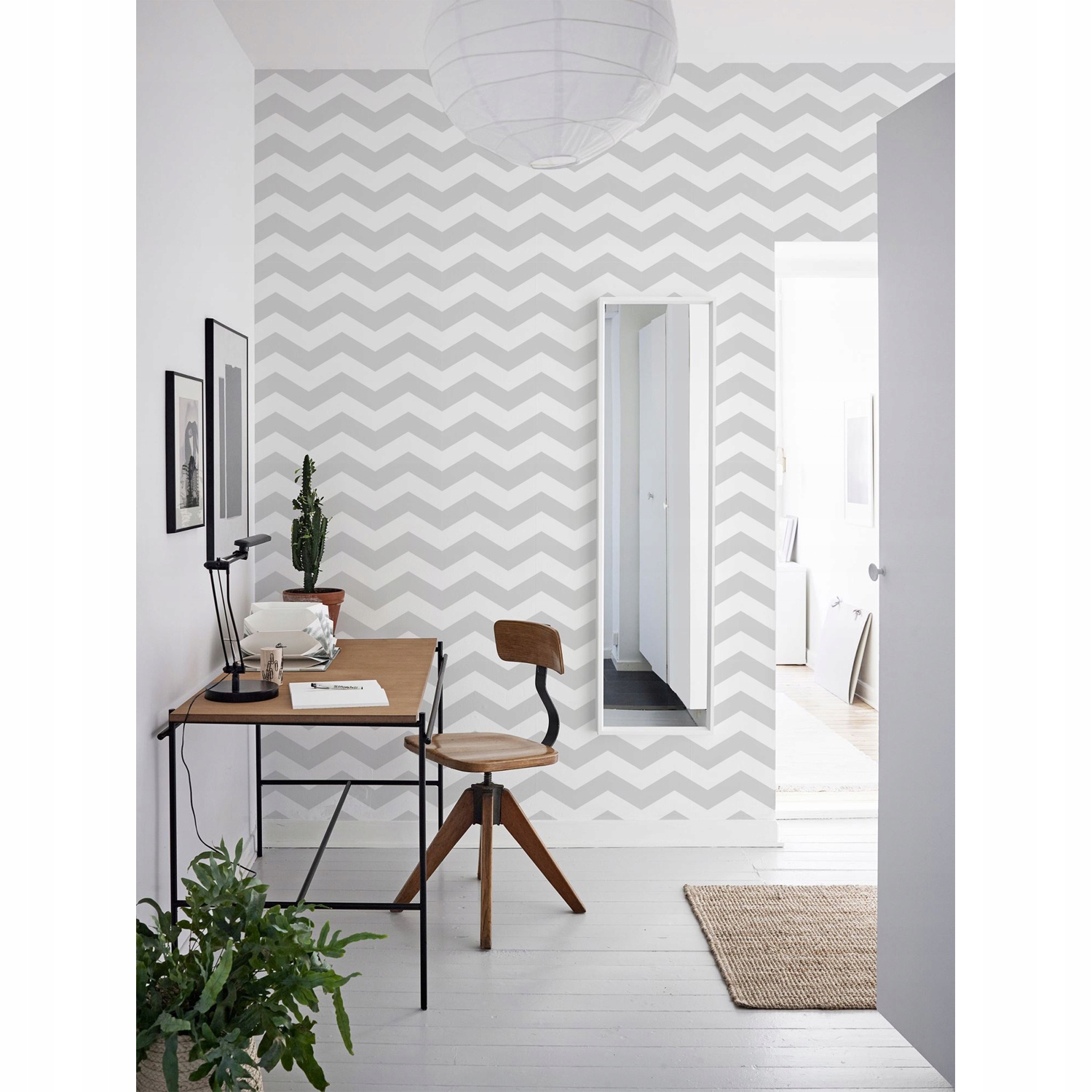 

Foto tapeta samoprzylepna Szare wzory 3d 250x104cm