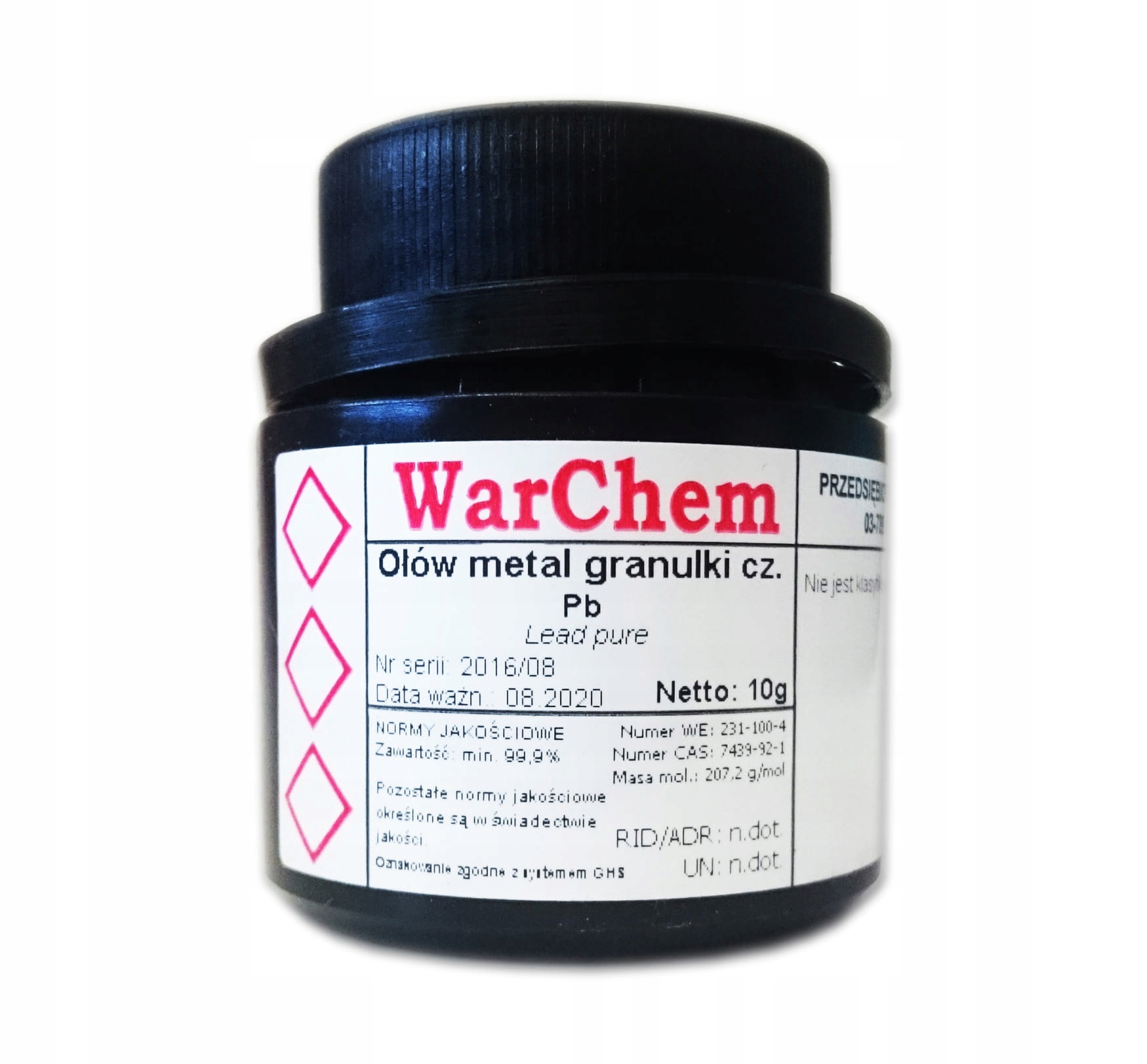 

Ołów Metal Granulki - 10g Warchem [49851]