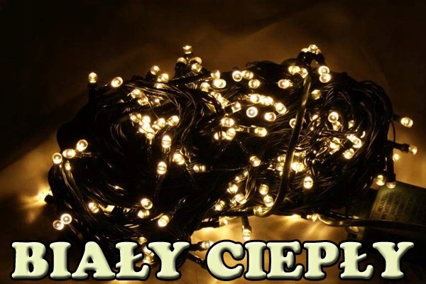LAMPKI CHOINKOWE 200LED Żółty ZEWN / WEWN CIEPŁY B Długość sznura 16 m