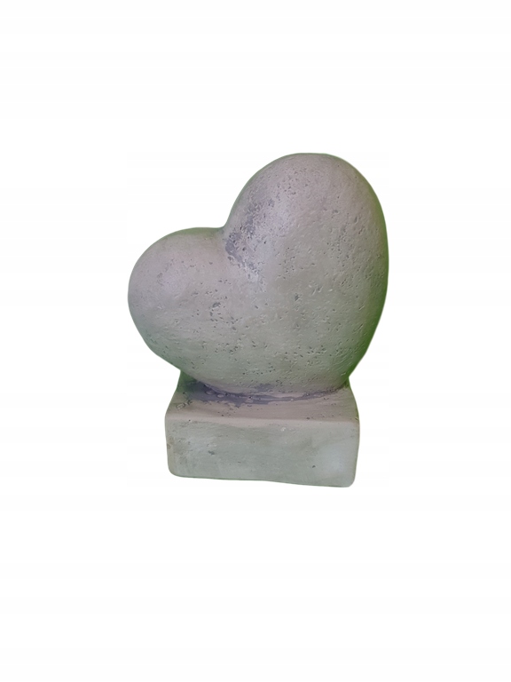 FIGURKA SERCE DEKORACJA NA GRÓB PREZENT Materiał wykonania inny
