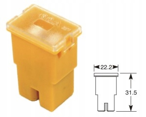 Bezpiecznik samochodowy Japval Typ F 20A EAN (GTIN) 5021374020666
