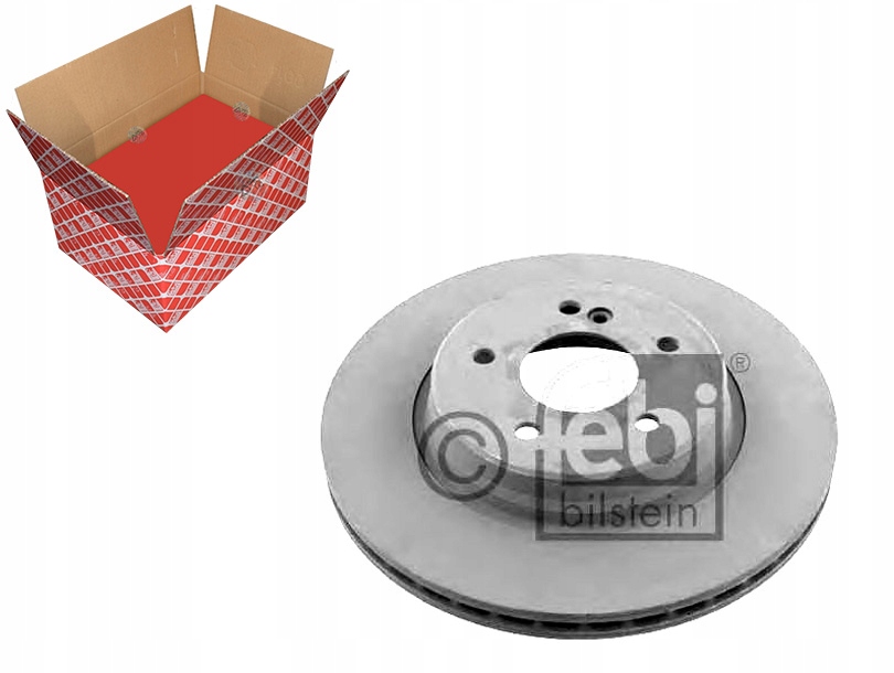 КОМПЛЕКТ ДИСК ТОРМОЗНЫХ FEBI9a74211 Dba819s DB