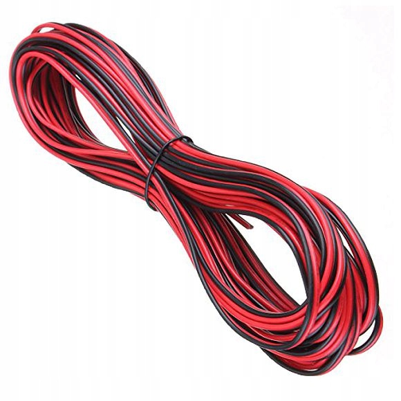 Przewód dwużyłowy do taśmy LED niskonapięciowy Typ kabel