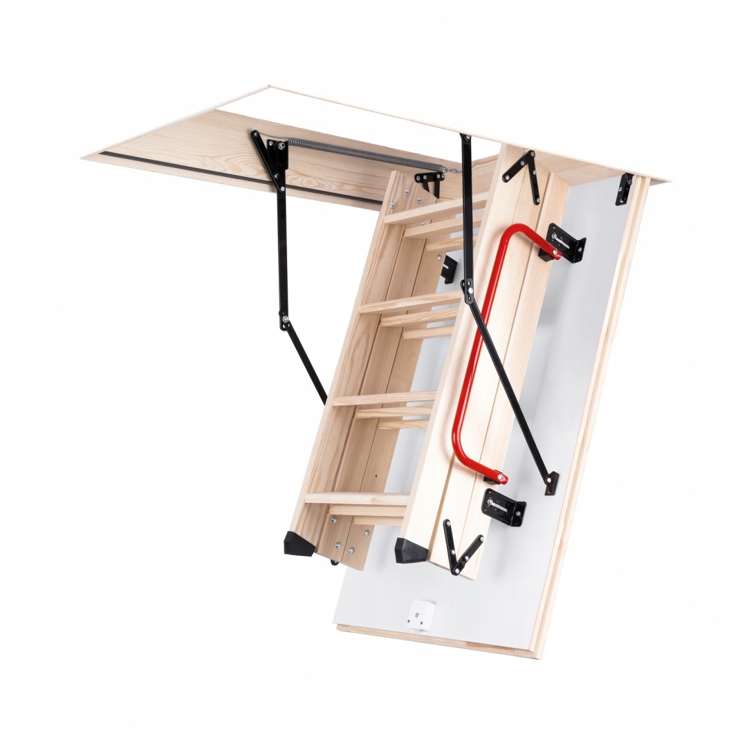 Schody výstup do podkrovia rebrík oman 120x60 h280 podkrovné klapky dverí