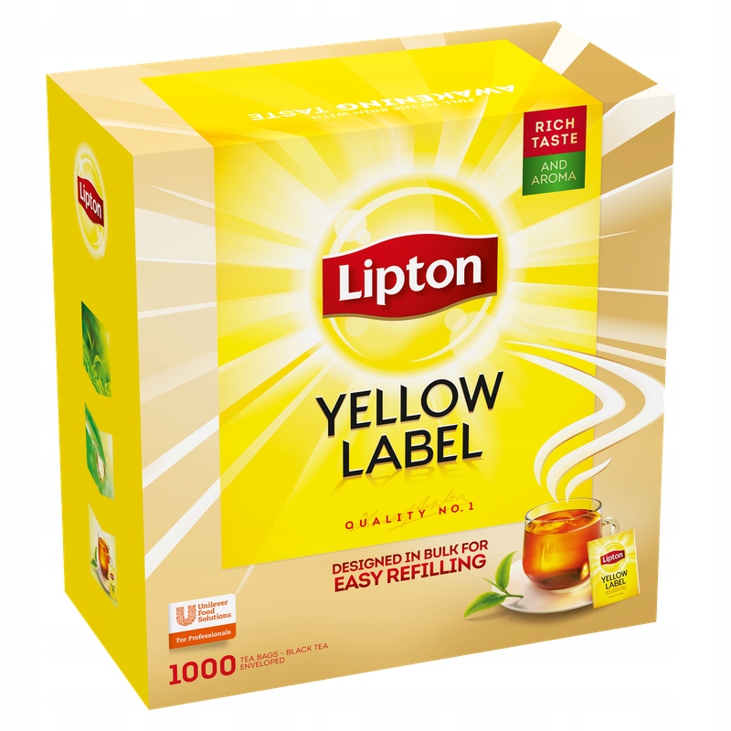 Lipton Yellow Label 1000 kopert x 1.8g
