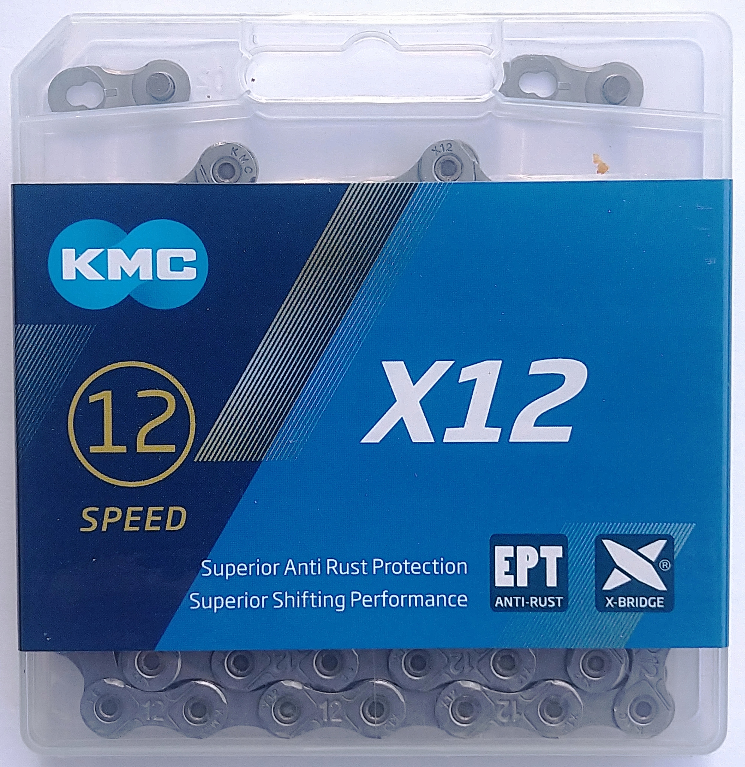 Řetěz na kolo Kmc X12 Ept 126 l box