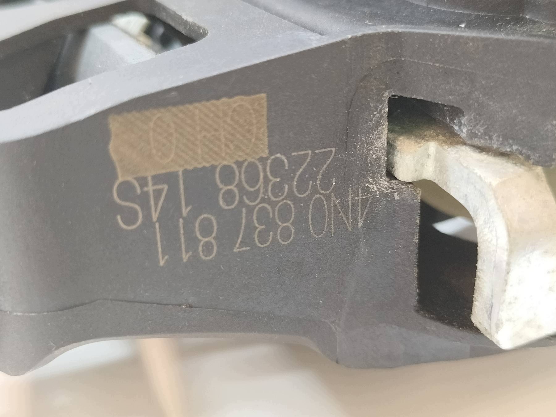 handle exterior left rear part LX7J 4N0837811 Audi A7 II (2018-2025) C8