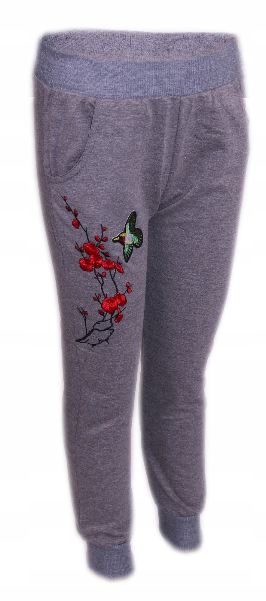 Dziewczęce spodnie dresowe 134-140