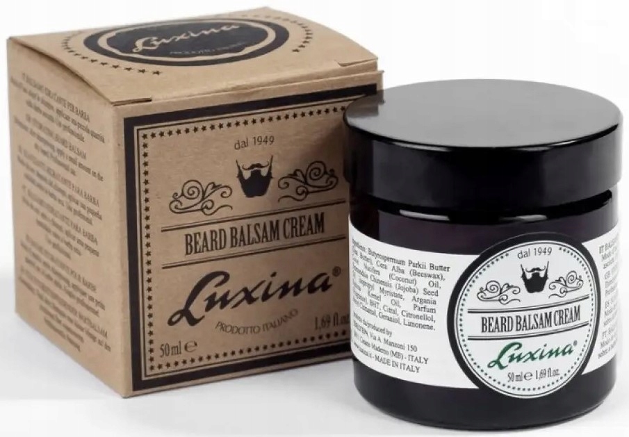 Balzám-krém na vousy Luxina péče o vousy a knír, bez oplachování 50 ml