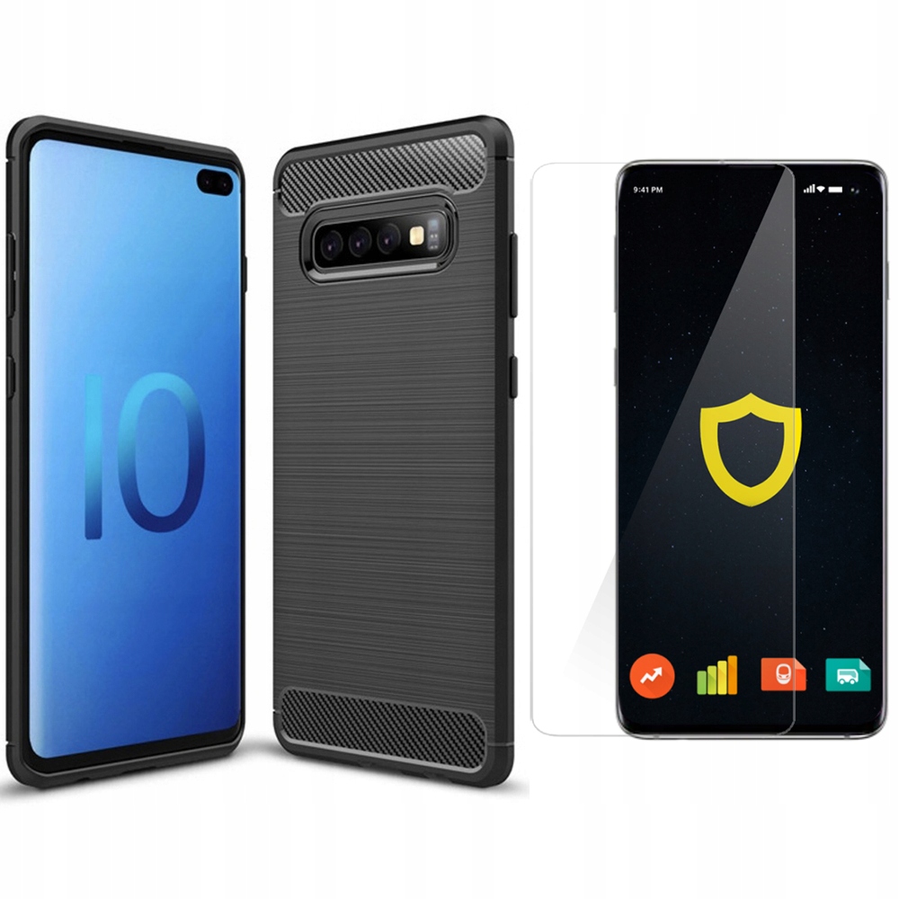 

Etui Carbon do Samsung Galaxy S10+ Plus +folia 3D