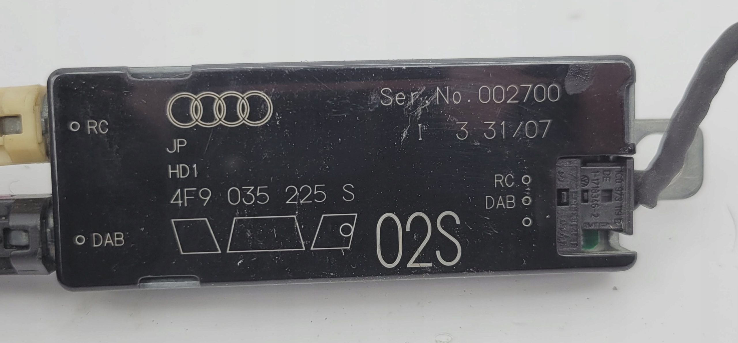 AUDI A6 C6 amplifier module aerial RADIA 4F9035225S DAB RC KOMBI