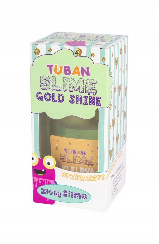 Zestaw Diy Super Slime Gold Shine masa plastyczna