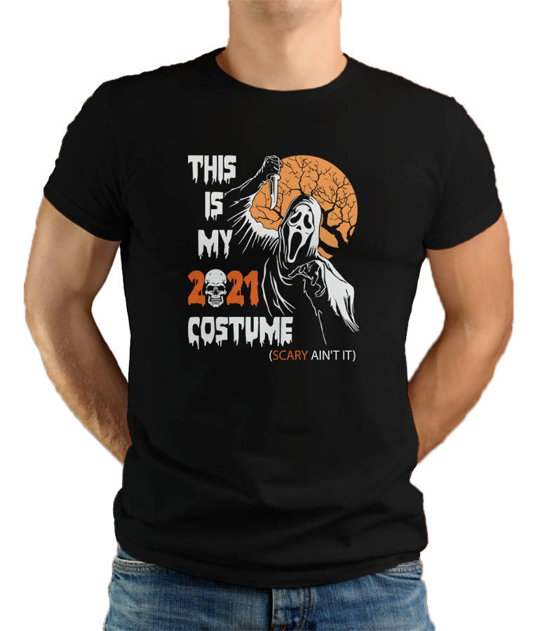 

Koszulka Halloween horror kostium Ghostface S