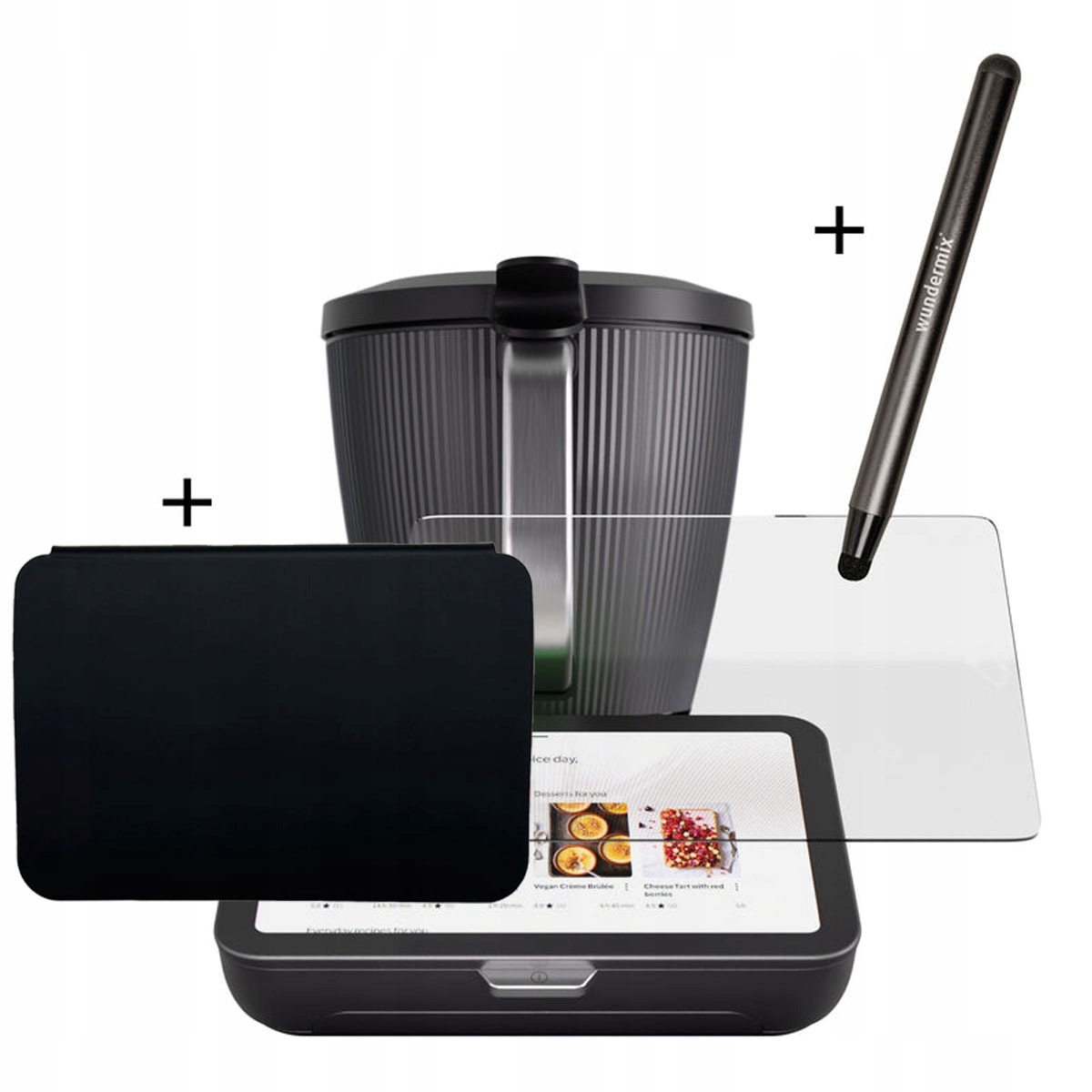 Zestaw Ochronny Szkło na Ekran do Thermomix TM7 Rysik Germany