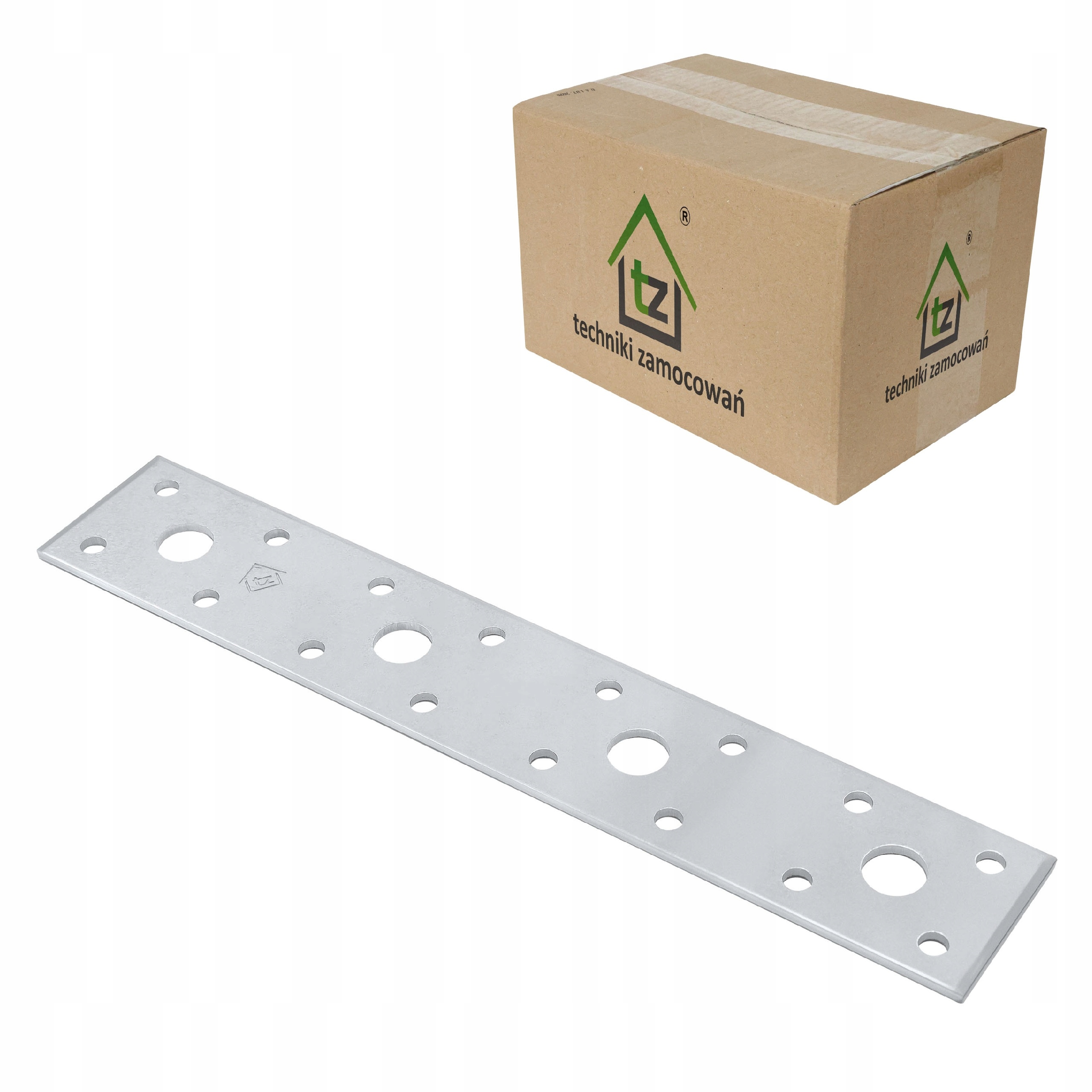 Pevný Plochý Ocelový Spojovací Prvek Pro Montážní Konstrukci 200 x 35 mm