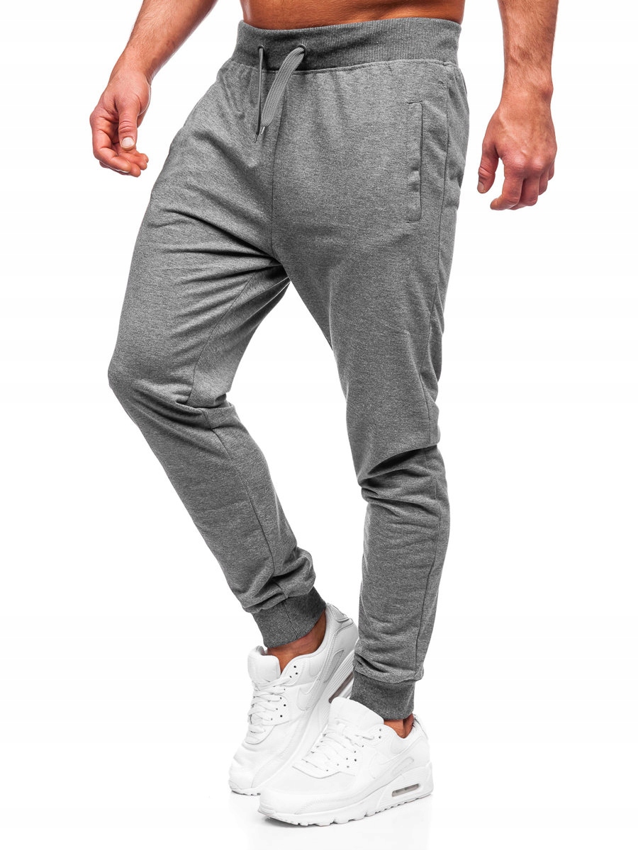 

Spodnie Męskie Dresowe Grafitowe XW02 DENLEY_2XL