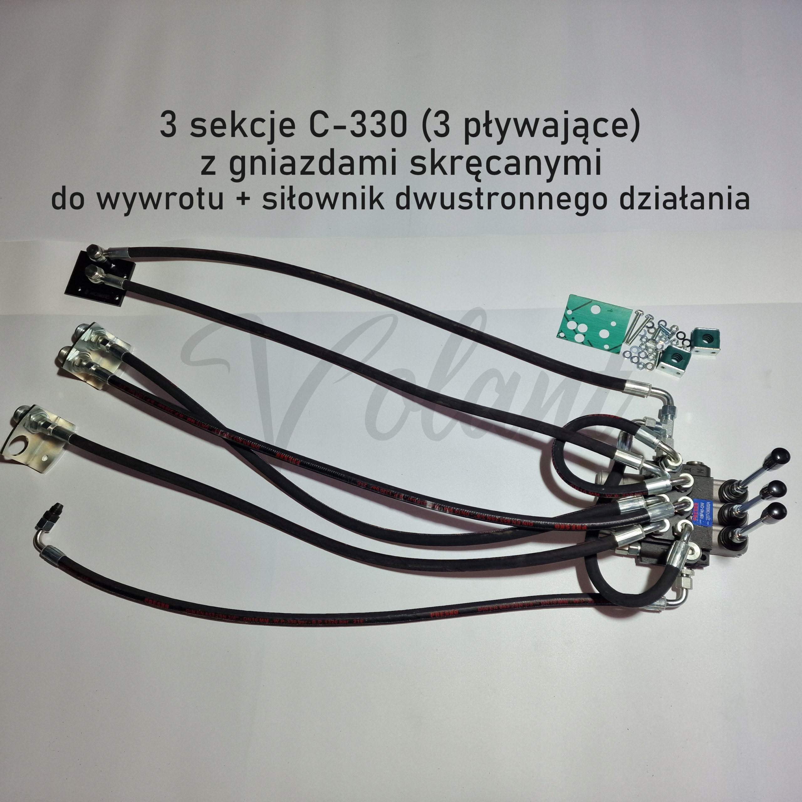 3 Sekční Vnější Rozdělovač C-330 Plovoucí